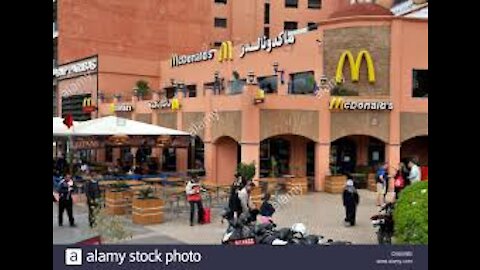 American Eats Moroccan McDonalds Agadir Morocco