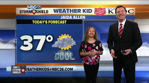 Meet Jaida Allen, our NBC26 Weather Kid of the Week!