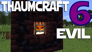 Lets Play Minecraft Thaumcraft 6 ep 23 - The Evil Looking Furnace. Arcane Furnace.