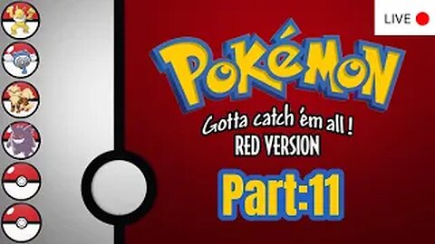 (VOD) Pokémon Red Live Part:11