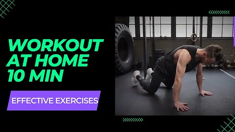 Workout At Home 10 Min Effective Exercises