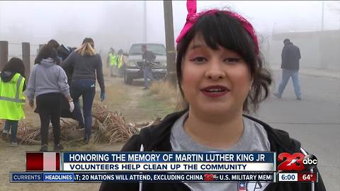 Community members honor MLK with service project