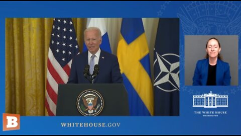 LIVE: President Biden Signing NATO Ratification for Finland and Sweden...
