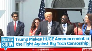 Trump Makes HUGE Announcement in the Fight Against Big Tech Censorship