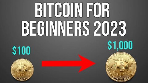 Bitcoin Cryptocurrency For Beginners 2023