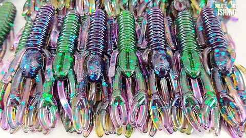 My NEMESIS COLOR: Matching SOUR GRAPE Soft Plastic Baits