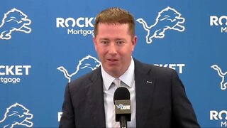 Bob Quinn doesn't want to talk about Eric Ebron with TJ Hockenson