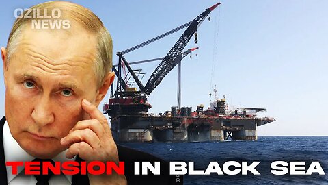 Russian Power in the Black Sea Ends! Ukraine Seized Russian Drilling Rigs in the Black Sea!