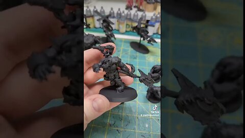 Orks are primed! #3dprinting #warhammer #miniaturepainting