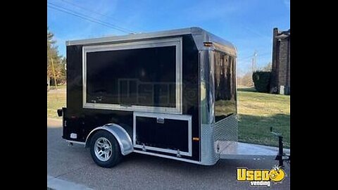 Like-New 6' x 10' Mobile Tailgating Trailer with Bathroom | Mobile Business Unit for Sale
