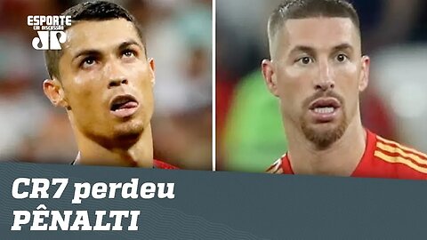 CR7 perdeu pênalti! ANÁLISE do SUFOCO de Portugal e Espanha!