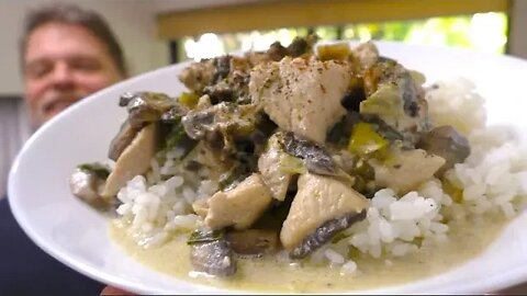 Creamy Mushroom Chicken Recipe