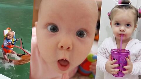 🤣Funny baby and cute babies videos 🤣YOU CAN'T STOP LAUGHING!!!🤣