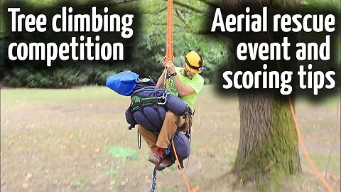 Aerial rescue training tool | Tree climbing competitions