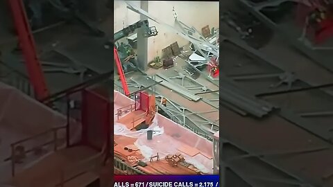 Construction Accident/Trapped Workers #police #Rescue
