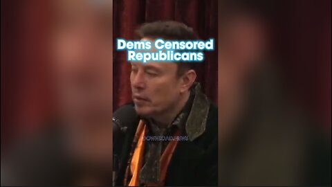 Joe Rogan & Elon Musk: Republicans Were Censored 10 Times More Then Democrats on X - 10/31/23