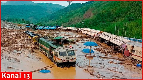 Two dead as New Delhi battles heavy rainfall – Streets flooded, flights disrupted