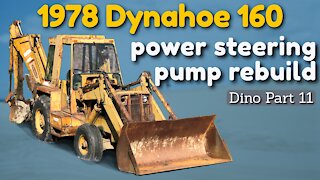 Rebuilding a Power Steering Pump for a 1978 Dynahoe 160 Backhoe [Dino Part 11]