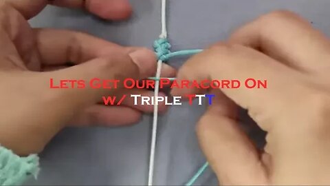 Lets Get Our Paracord On Live Stream w/Triple TTT