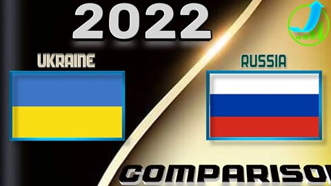 Ukraine VS Russia Comparison 2022 | Украина VS Россия Сравнение | Порівняння між Україною та Росією