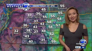 Mild and dry Saturday for Colorado