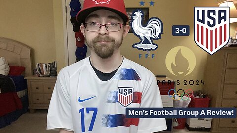 RSR6: France U23 3-0 United States U23 Paris Olympics 2024 Football Review!