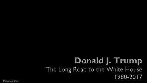 Donald Trump: Long Road to the White House (1980-2017) NO PIANO