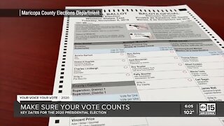 Make sure your vote counts
