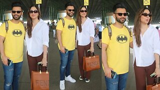 Disha Paramar & Rahul Vaidya Spotted at Mumbai Airport 🤩💕📸✈️