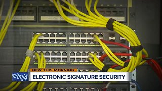 How secure is your electronic signature?