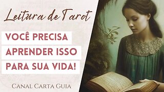 🌟 O QUE VOCÊ PRECISA APRENDER NESSE MOMENTO? | TAROT E AUTOCONHECIMENTO 🌅