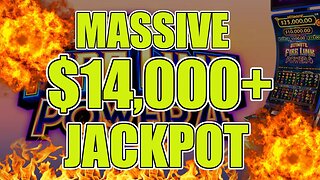 MASSIVE $14,000 JACKPOT on ULTIMATE FIRE LINK POWER 4!!!