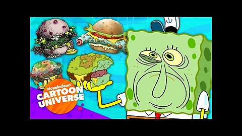 50 DIFFERENT Types of Krabby Patties! 🍔 | SpongeBob | Nickelodeon Cartoon Universe