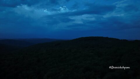 4K Hyper Lapse of incoming Lightning Storm