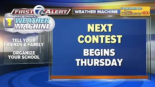 Andy Parker Weather Machine Contest starts Thursday