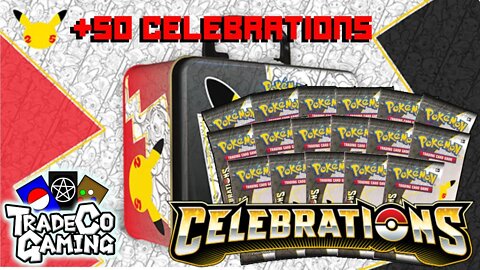 50+ Celebrations Packs! Celebrate Good Times! PTCGO #13