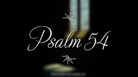 Psalm 54 | KJV