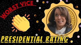 Presidential rating not good. #kamalaharris