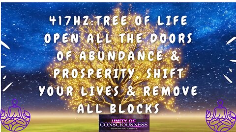 417Hz: All The Doors Of Abundance, Prosperity, shift your lives & Remove All Blocks, Streams @18:30