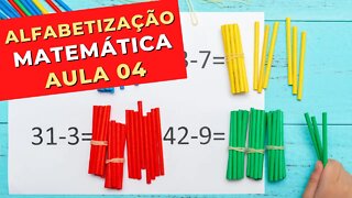 AULA 4 - ALFABETIZAÇÃO DE ADULTOS - MATEMÁTICA