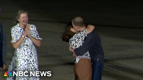 Joy and gratitude as Americans freed by Russia arrive home | NE