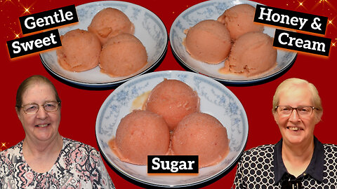 Tasty Homemade Fresh Peach Sorbet Made Without an Ice Cream Maker, Inspirational Thought