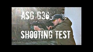 ASG G36 Airsoft Shooting Test (2015)