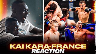 Israel Adesanya Reacts to Kai Kara-France's Incredible Win | UFC Columbus