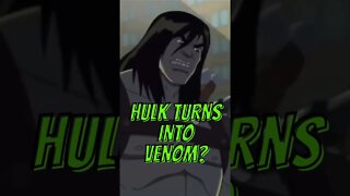 Hulk Turns into Venom #hulk #venom #marvel