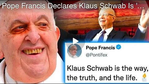 (WHO IS THE FALSE PROPHET) POPE DECLARES....???!!!