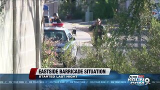 Police respond to barricaded domestic violence incident on eastside
