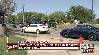 2 people shot, 1 killed at 18th & Prospect