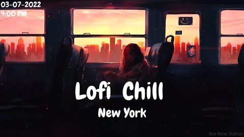 Lo-Fi Chill Music - A lonely girl on the train