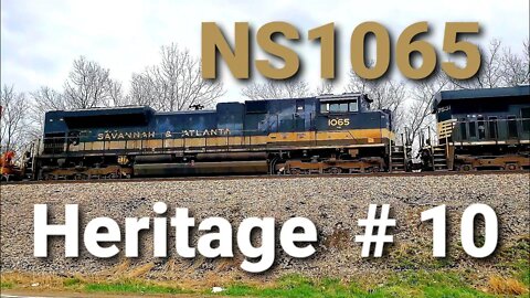Savannah & Atlanta NS Heritage 1065